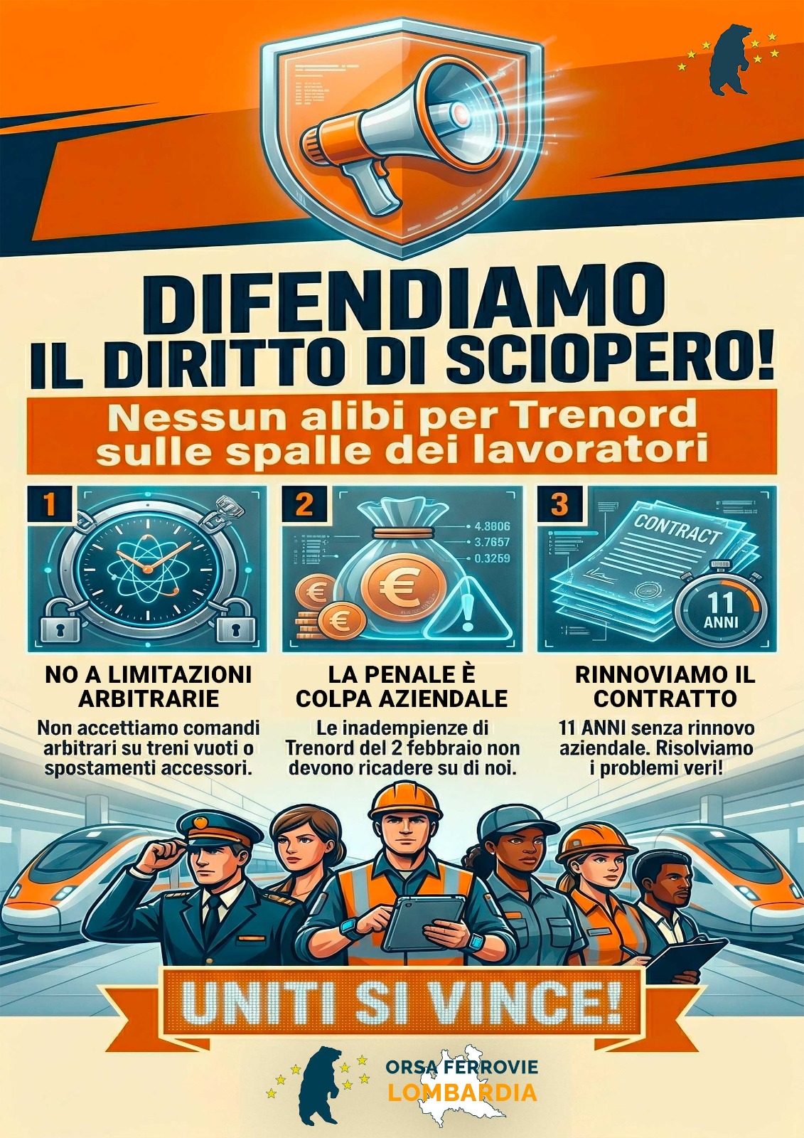 Trenord - Regolamentazione Sciopero
