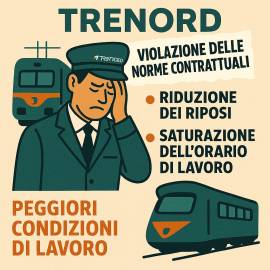 Trenord -Denuncia formale di gravi violazioni contrattuali